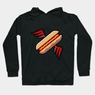 winged hotdogs Hoodie